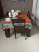 Glass Top Dinning table with 6 chairs
